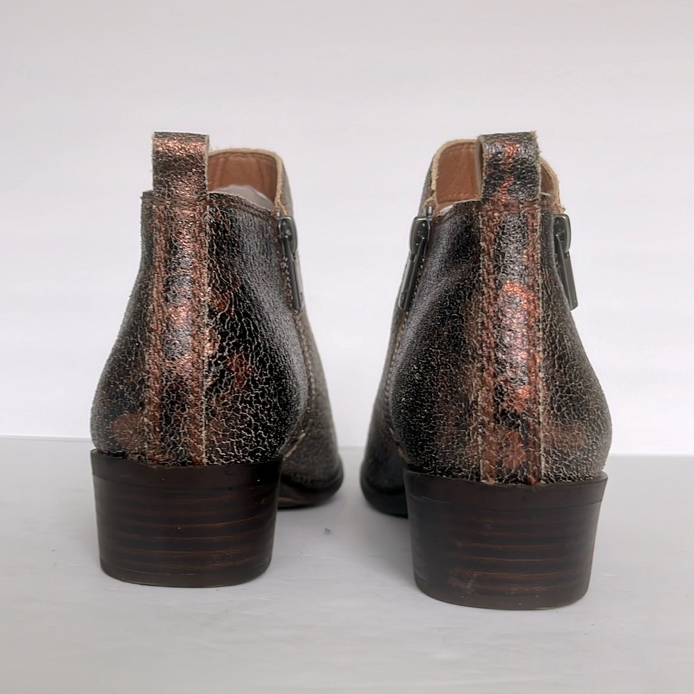 Lucky Brand Women's Basel Leather Snake Print Ankle Bootie Shoes Size 6.5M New - Picture 5 of 6